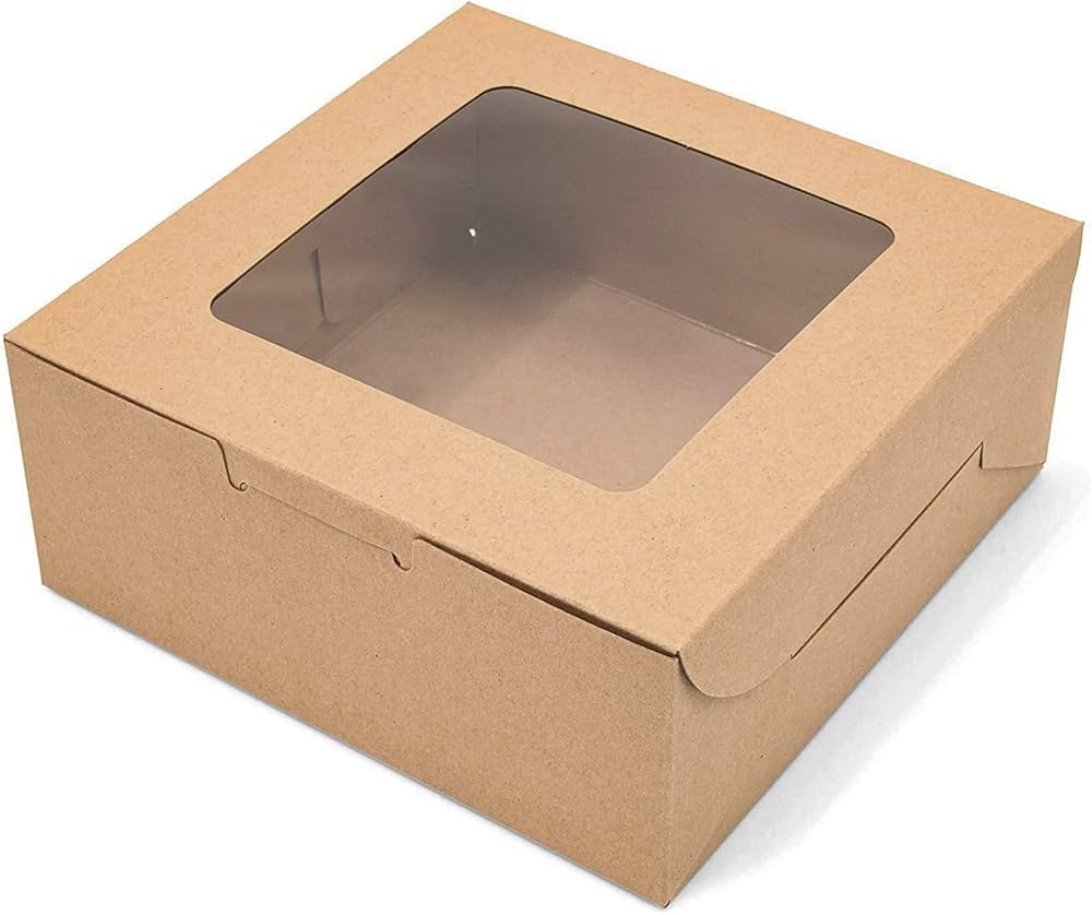 4pcs Brownie Box