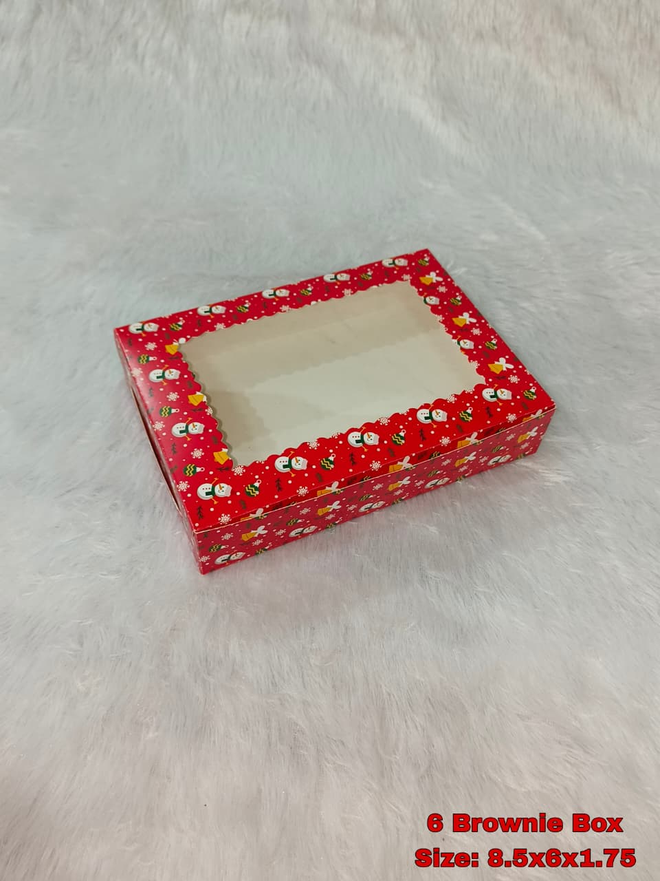 6pc Brownie Box