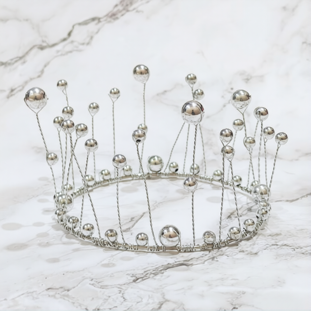 Sliver Pearl Crown