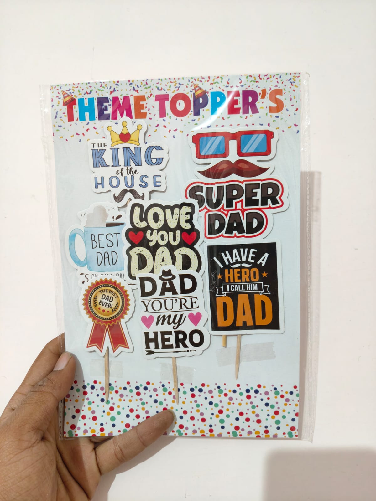 Super Dad Theme Topper