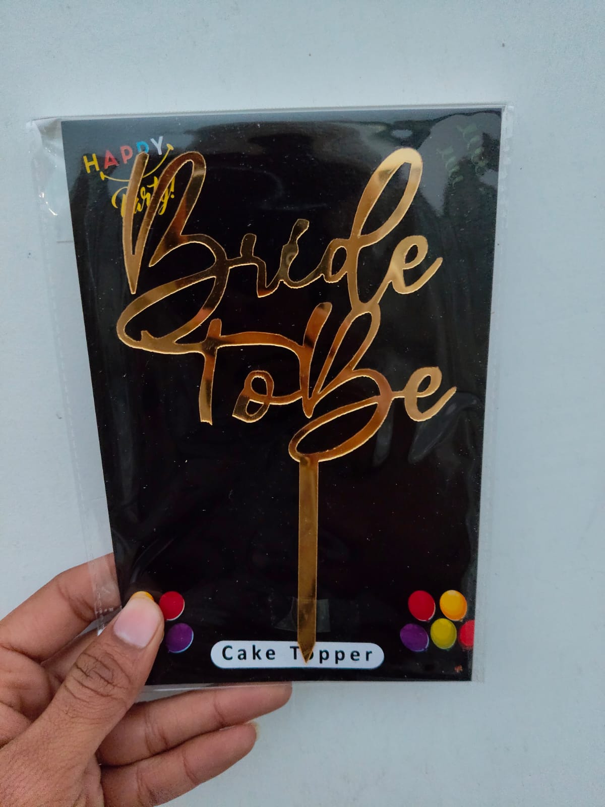 Bride To Be Topper