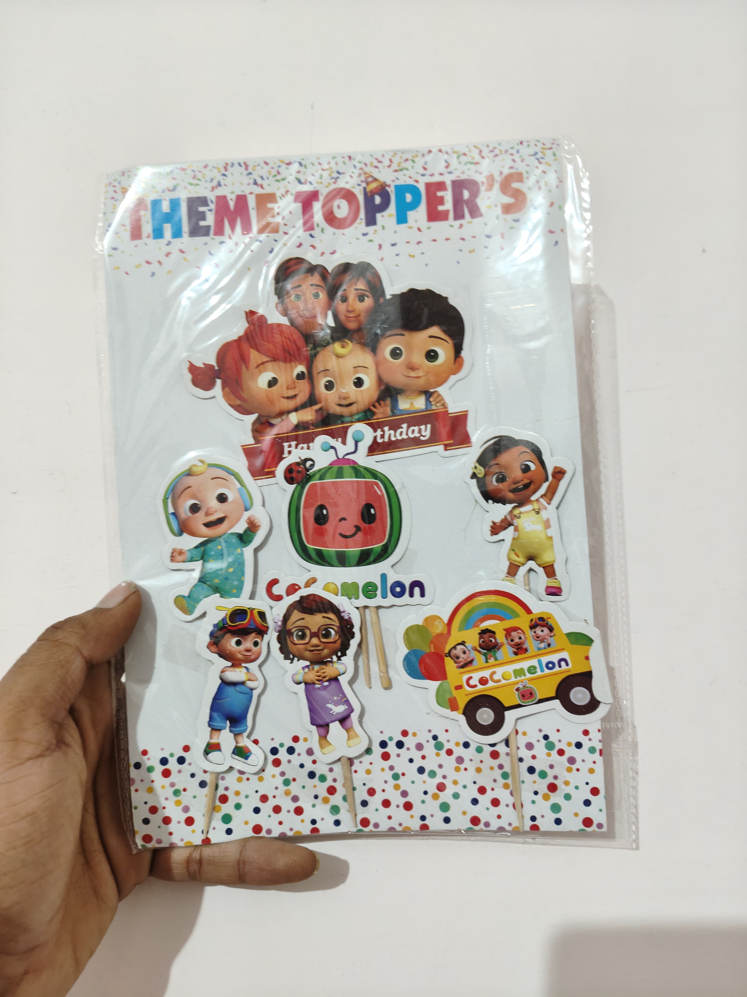 Cocomelon Theme Topper