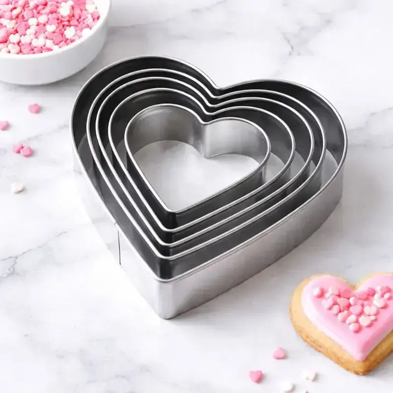 Heart Shape Cutter (6pcs set)