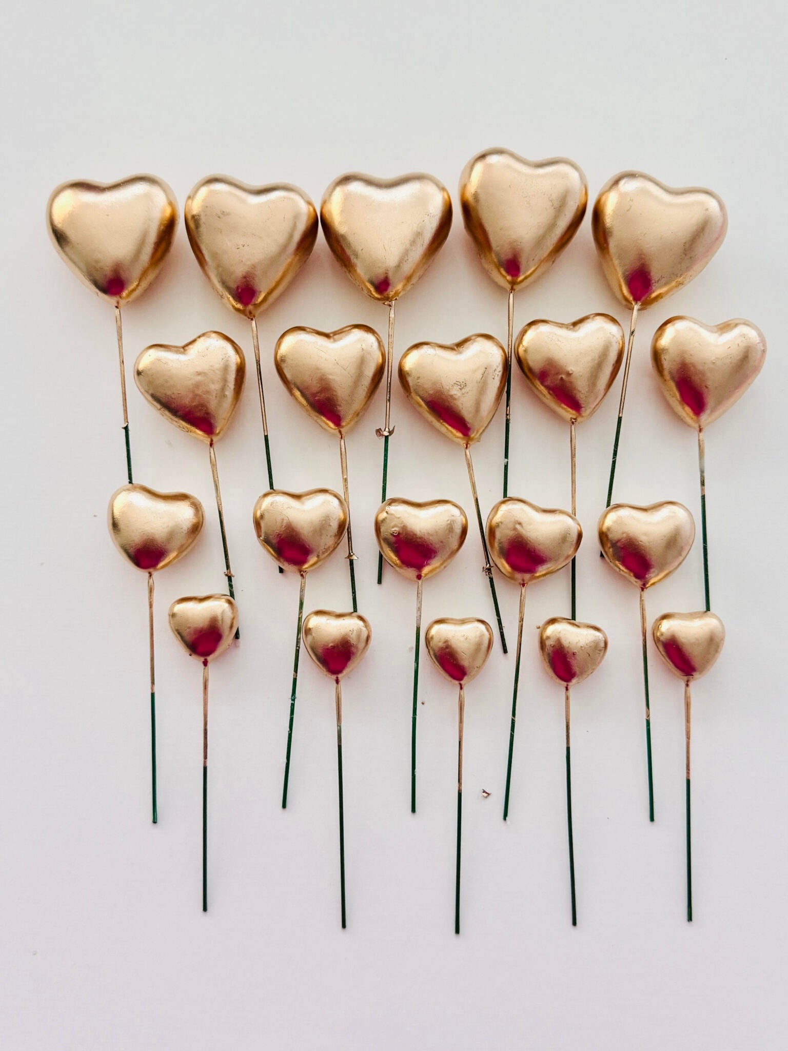 Golden Heart Faux Ball