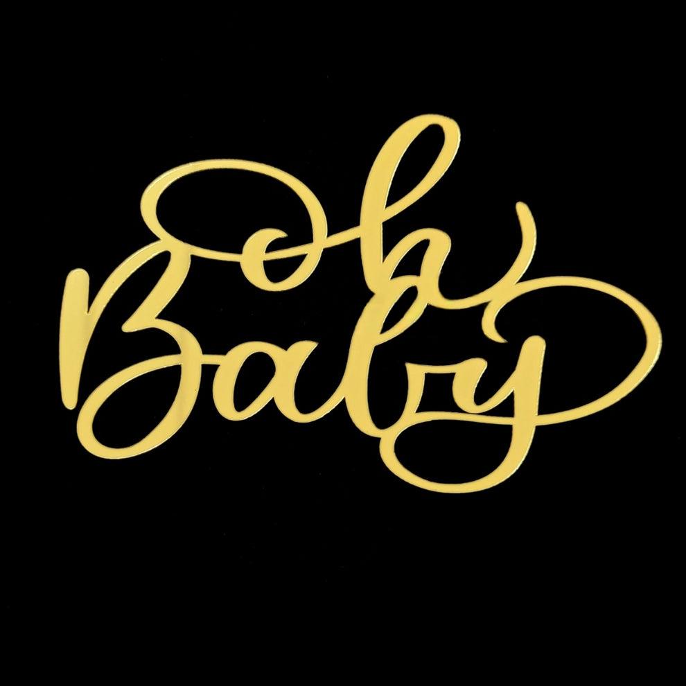 Oh Baby Cutout (5pcs)
