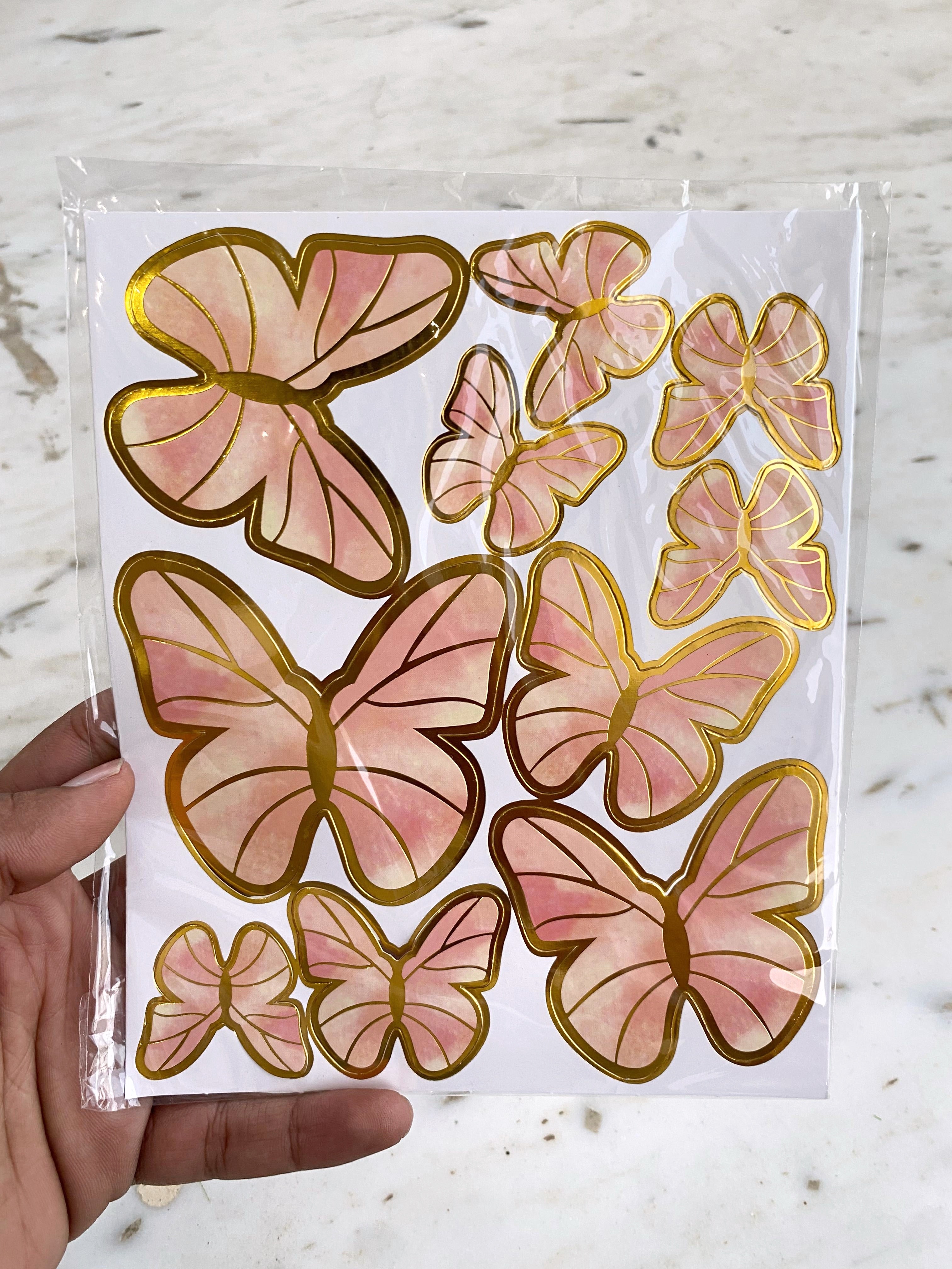 Peach Butterflies