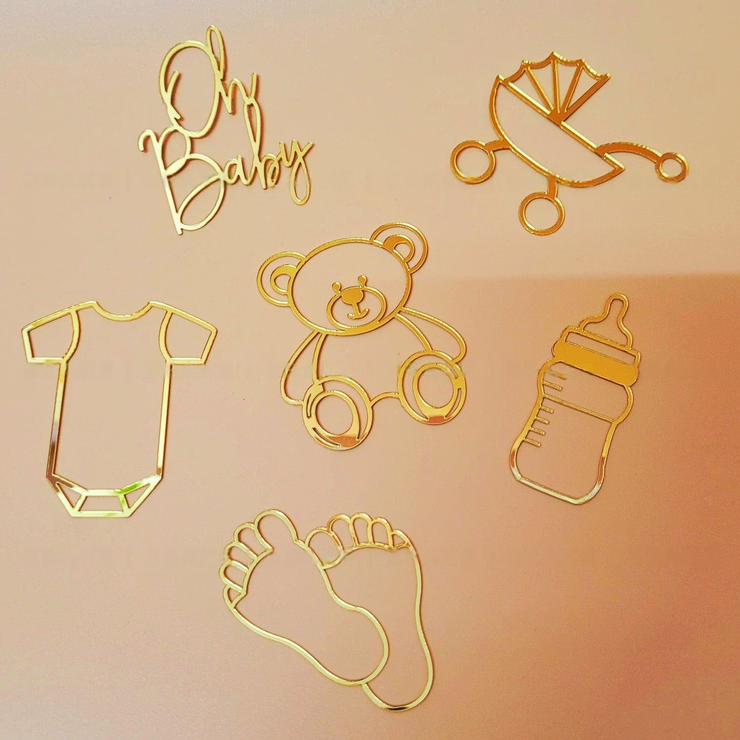 Baby Shower Cutout Set