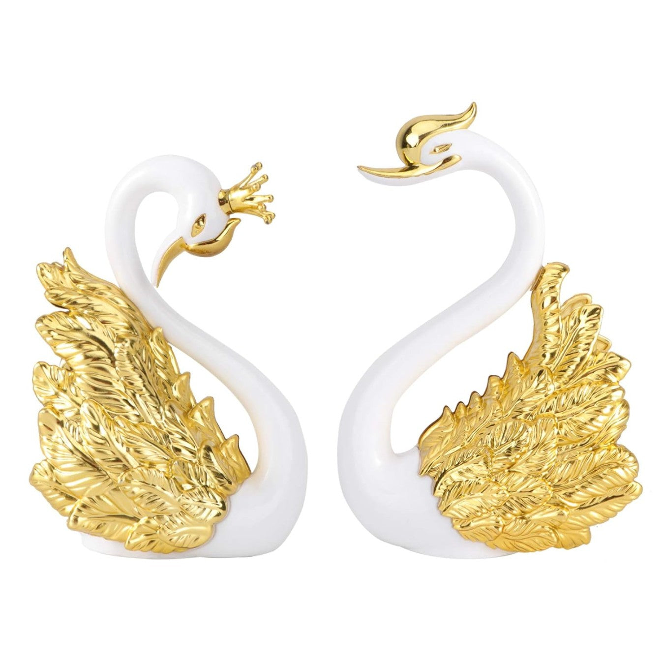 Cake Swan Golden Topper