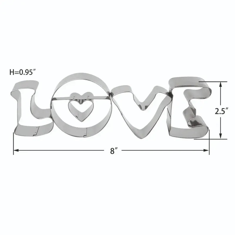 Love Steel Cutter Set