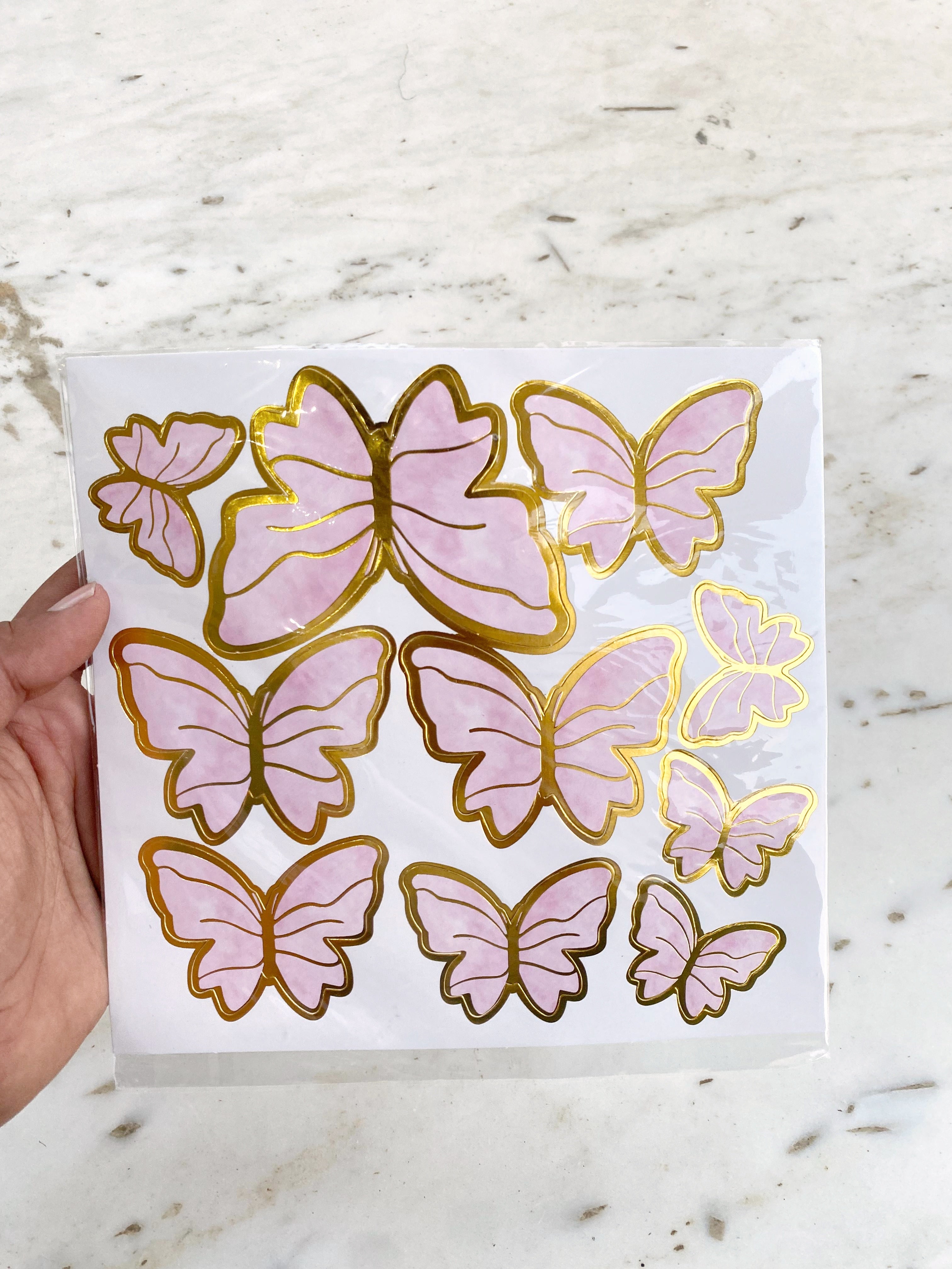 Baby Pink Butterflies 02