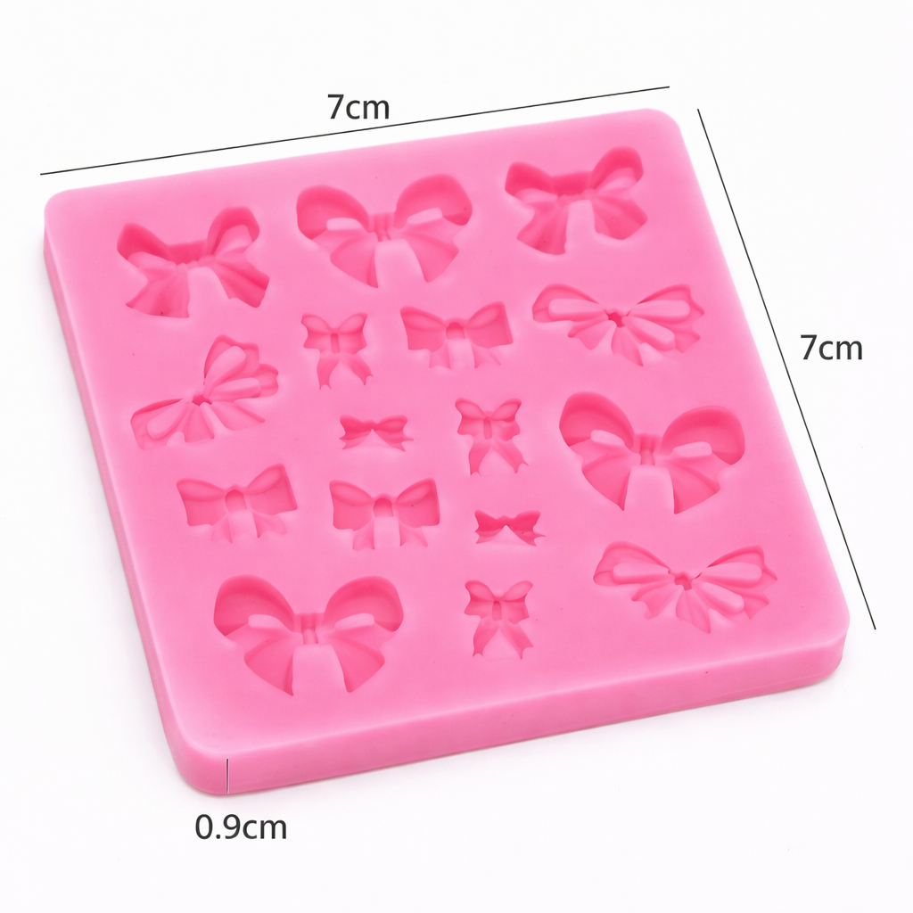 Bow fondant mould