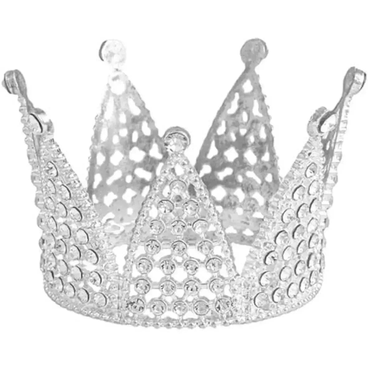 Silver Cake Crown
