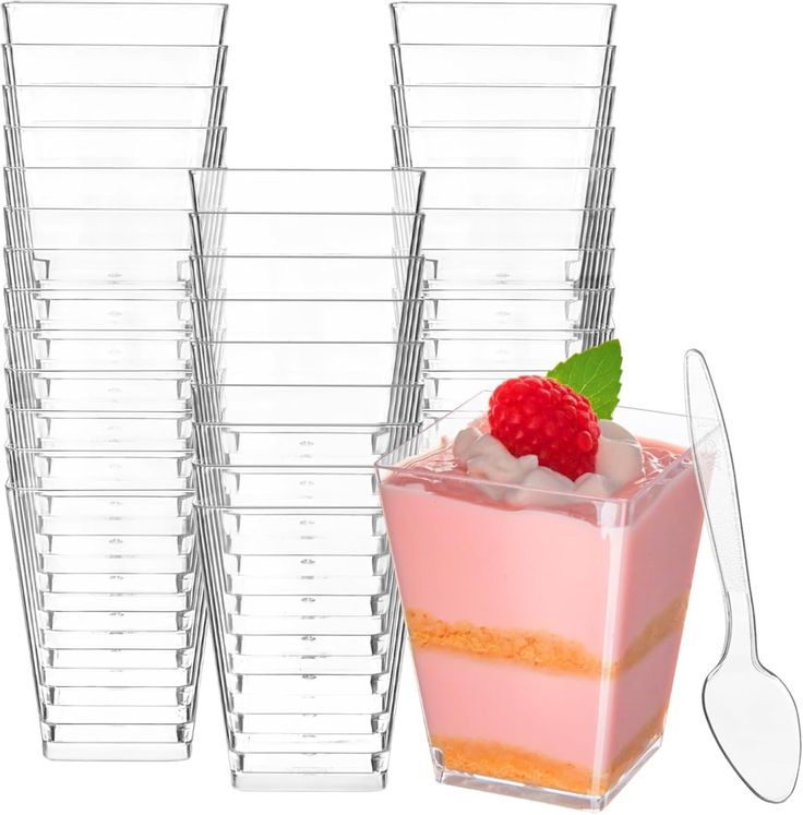 Acrylic Dessert Glass (125ml)
