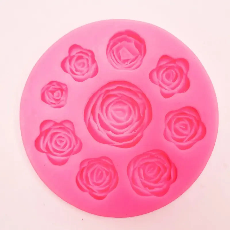Fondant Rose Mould