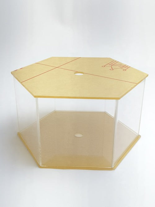 Acrylic 6 Inches Hexagon Spacer